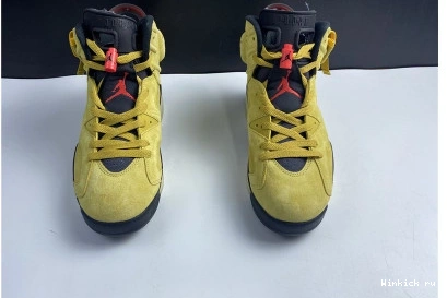 “Yellow” 6 - Travis Air Jordan x Scott 1022